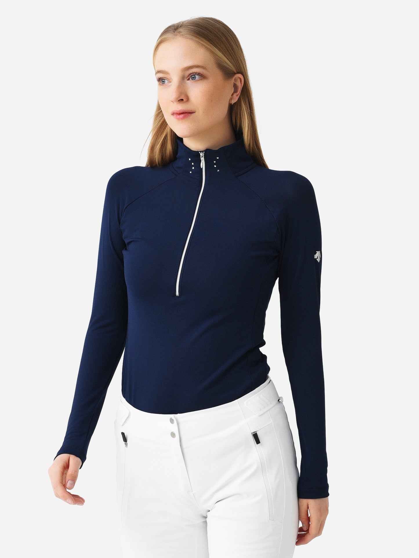 Descente Women's Sylvia Base Layer Top - Saint Bernard