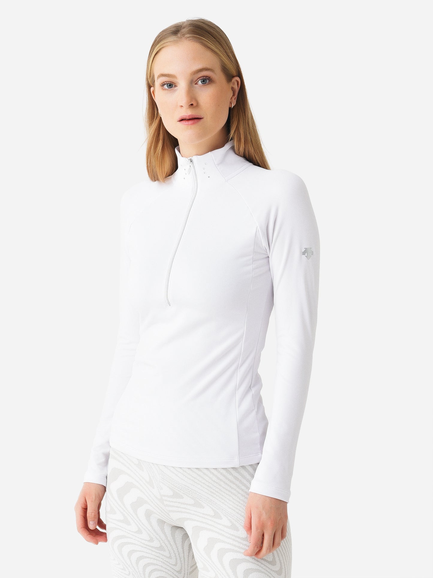 Descente Women's Sylvia Base Layer Top - Saint Bernard