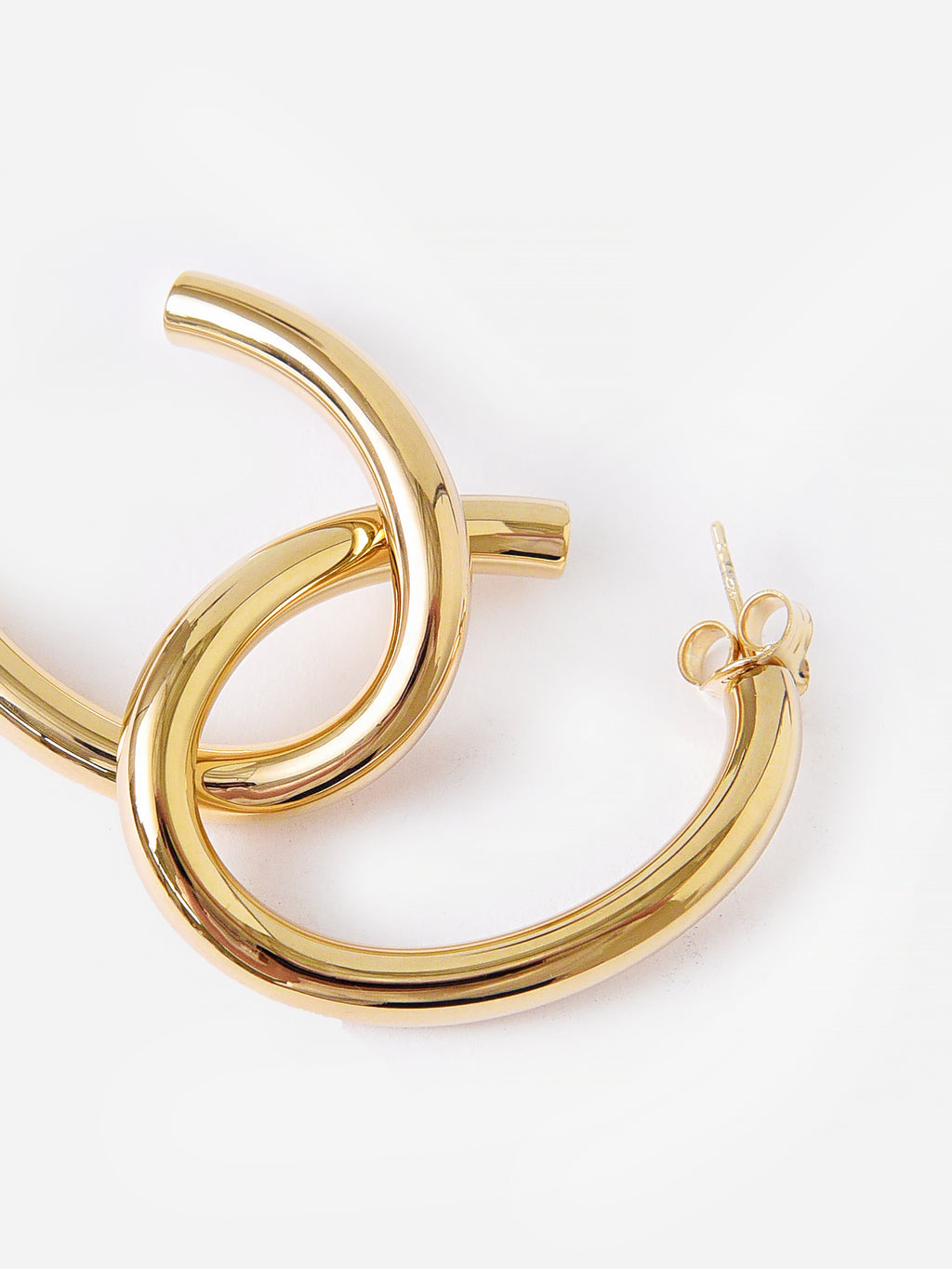 Jennifer Zeuner Jewelry Women's Edna Hoop Earrings - Saint Bernard