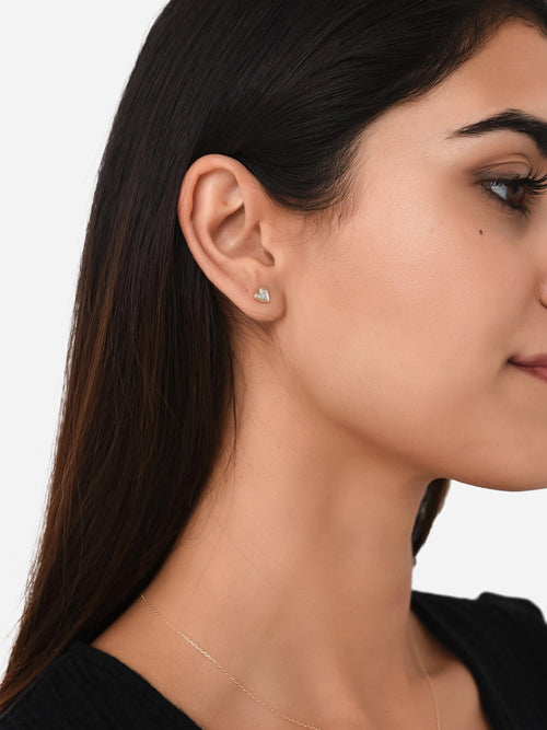 Adina Reyter Women's Make Your Move Pavé Heart Stud Earrings