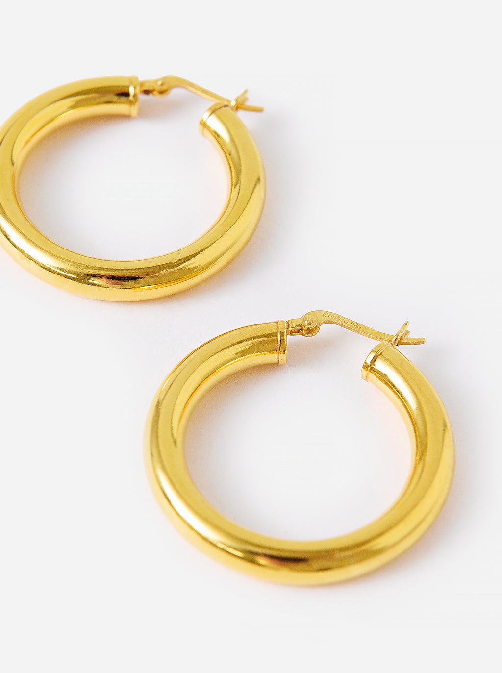 Bychari Sade Hoop Earrings - Saint Bernard