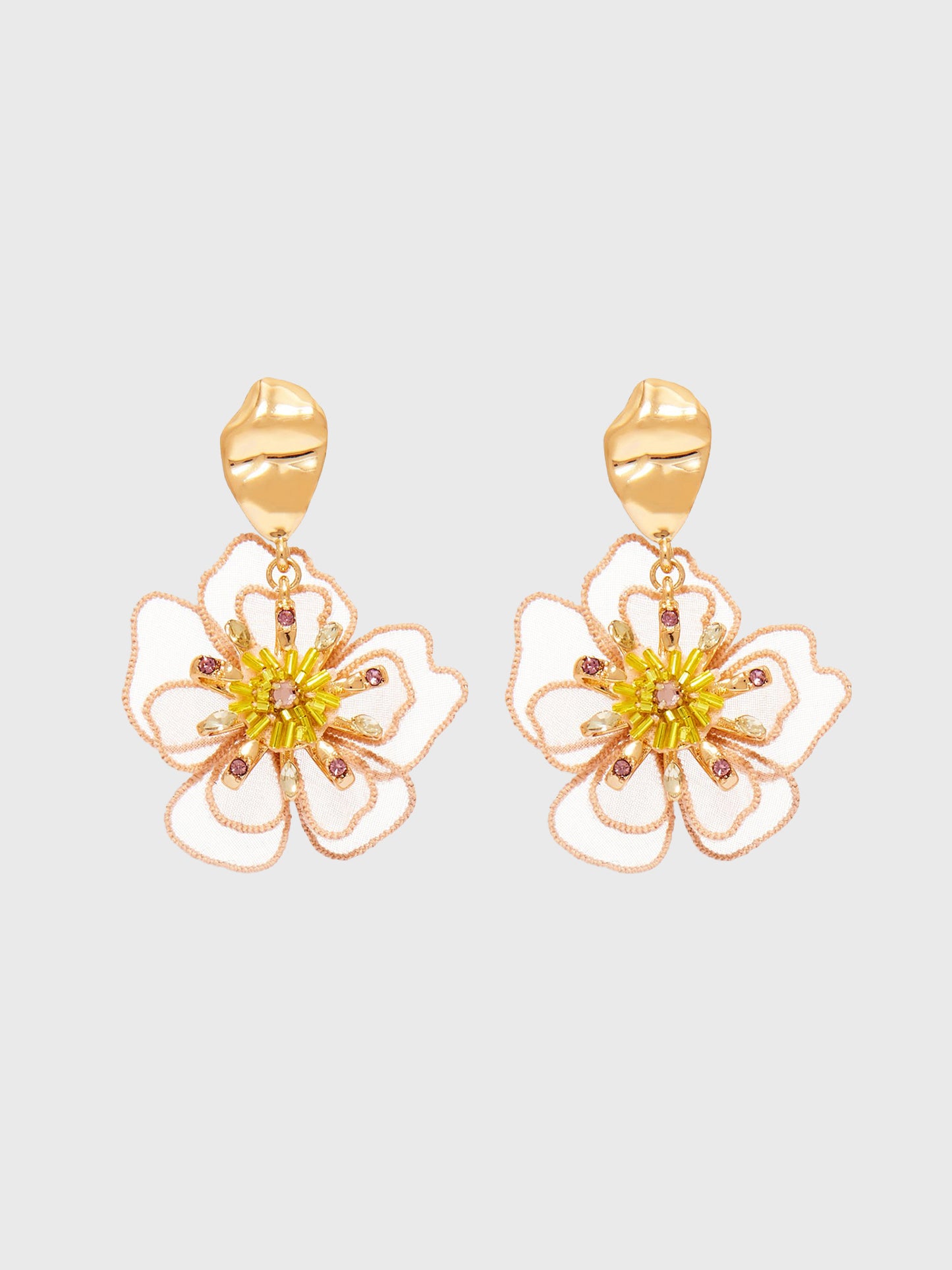 Mignonne Gavigan Zinnia Drop Earring - Saint Bernard