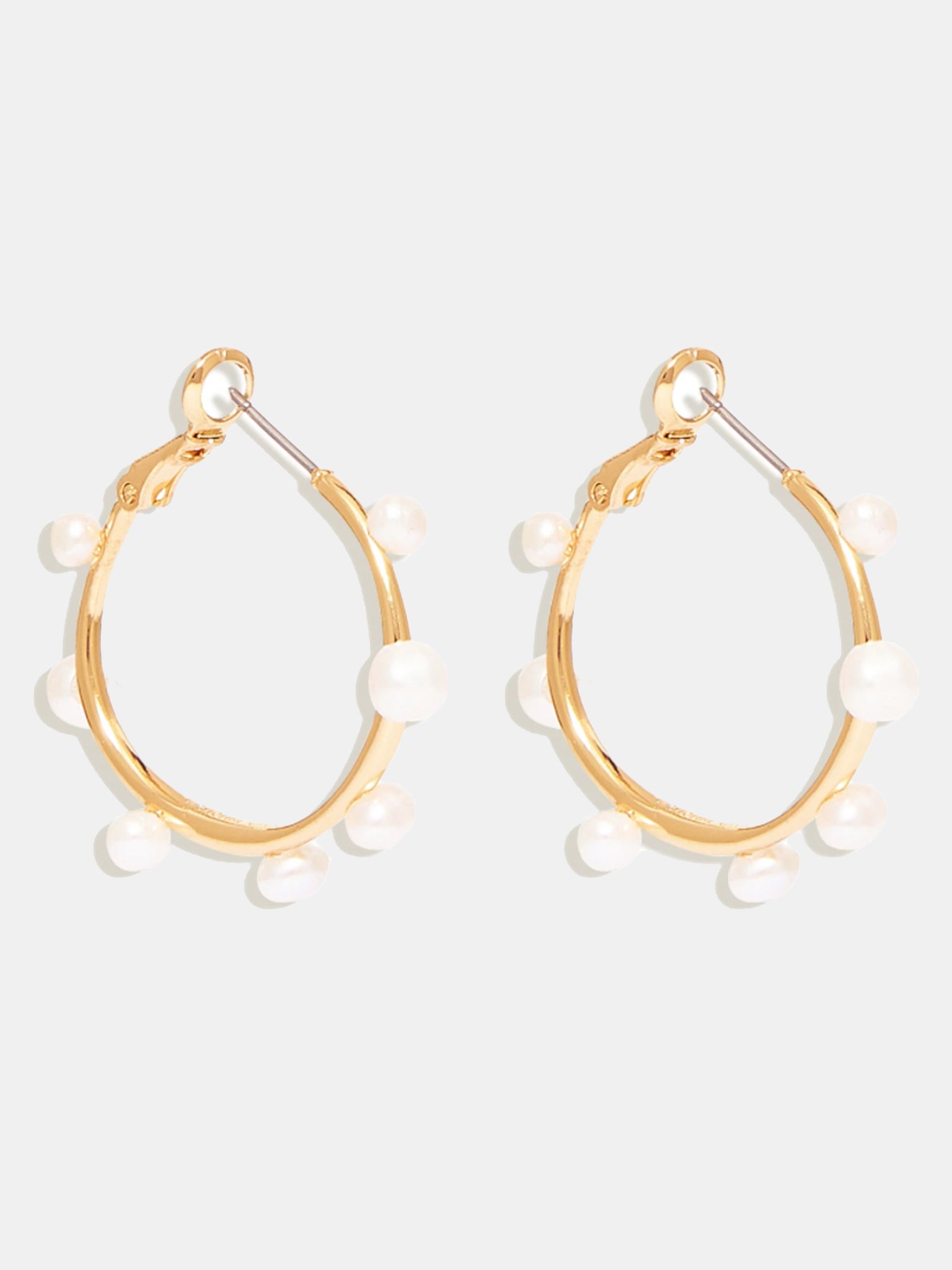Mignonne Gavigan Mini Isla Pearl Hoop - Saint Bernard