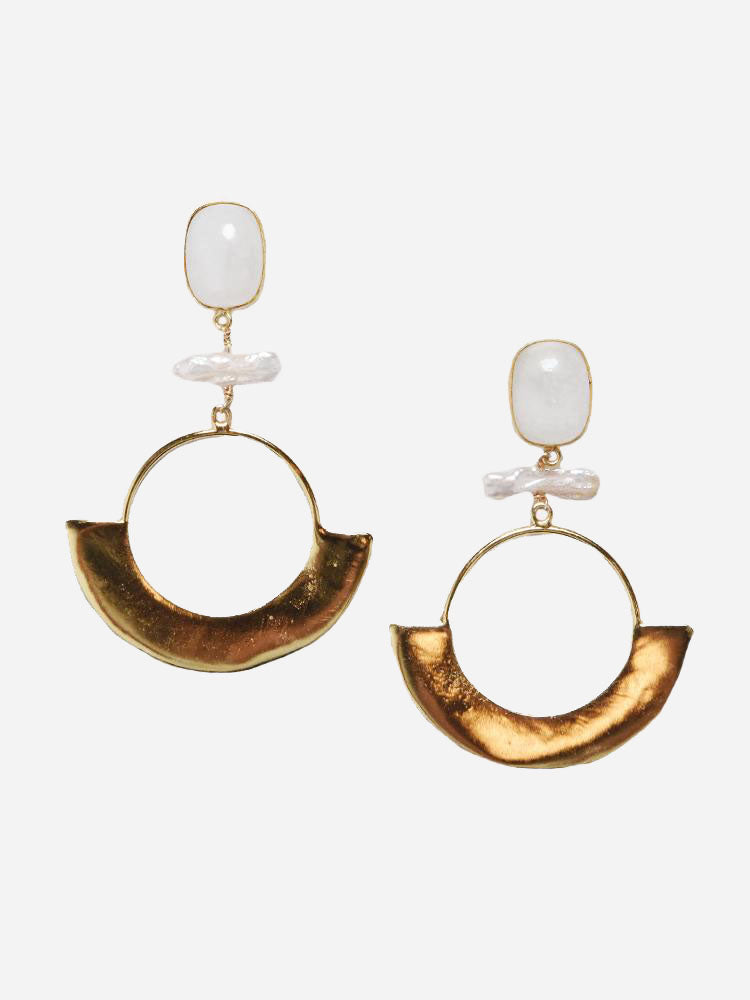 Ever Alice Leslie Earrings - Saint Bernard