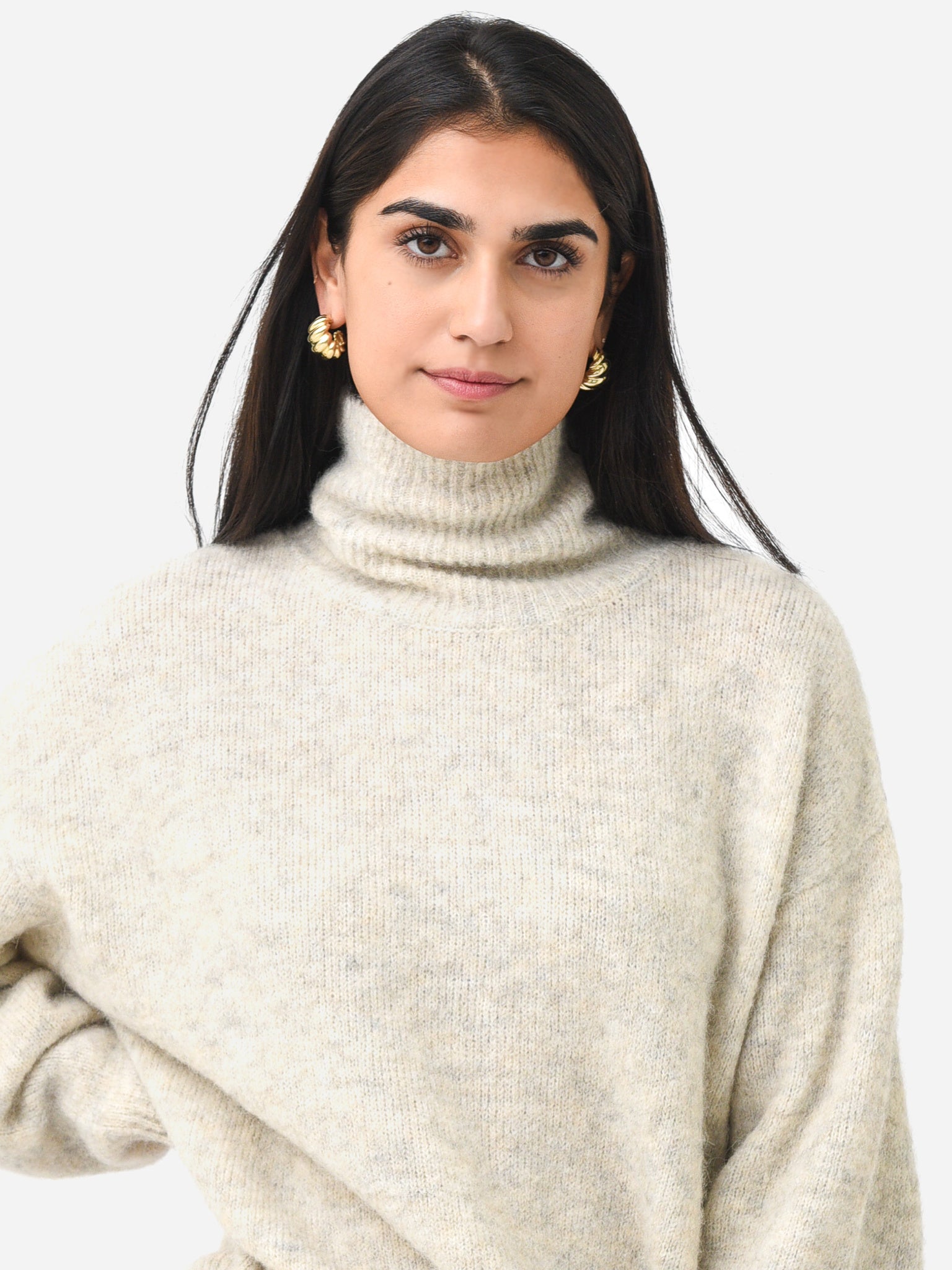 American Vintage Women's East Turtleneck Sweater - Saint Bernard