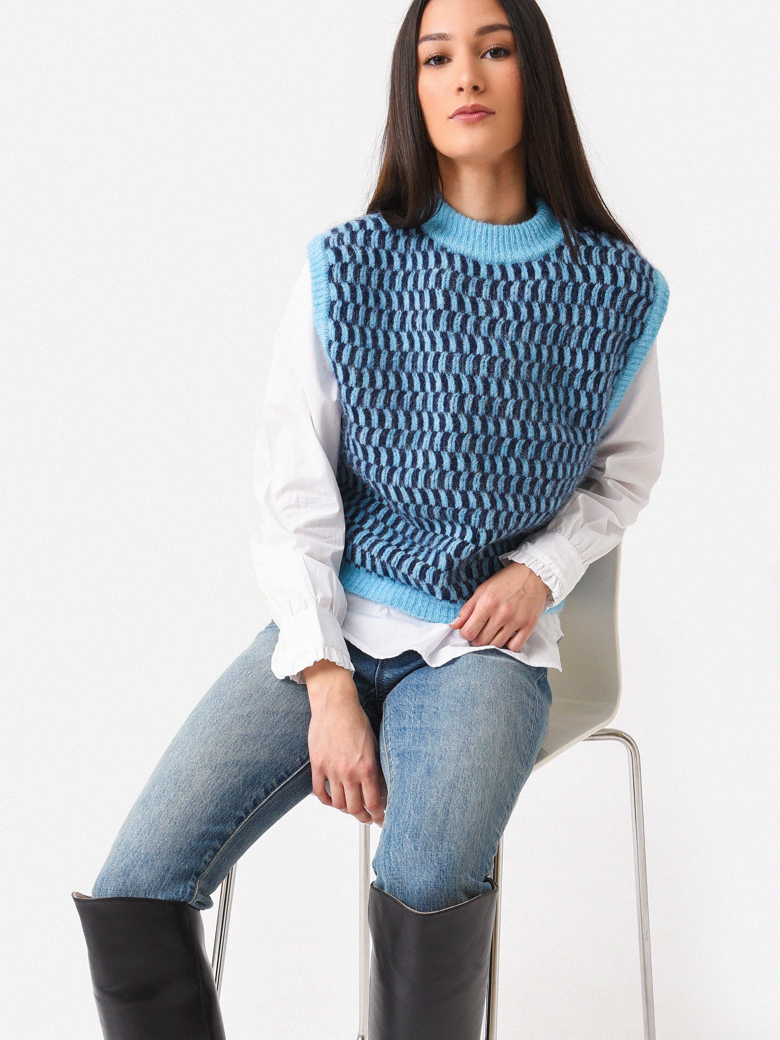 American Vintage Women's East Sweater - Saint Bernard