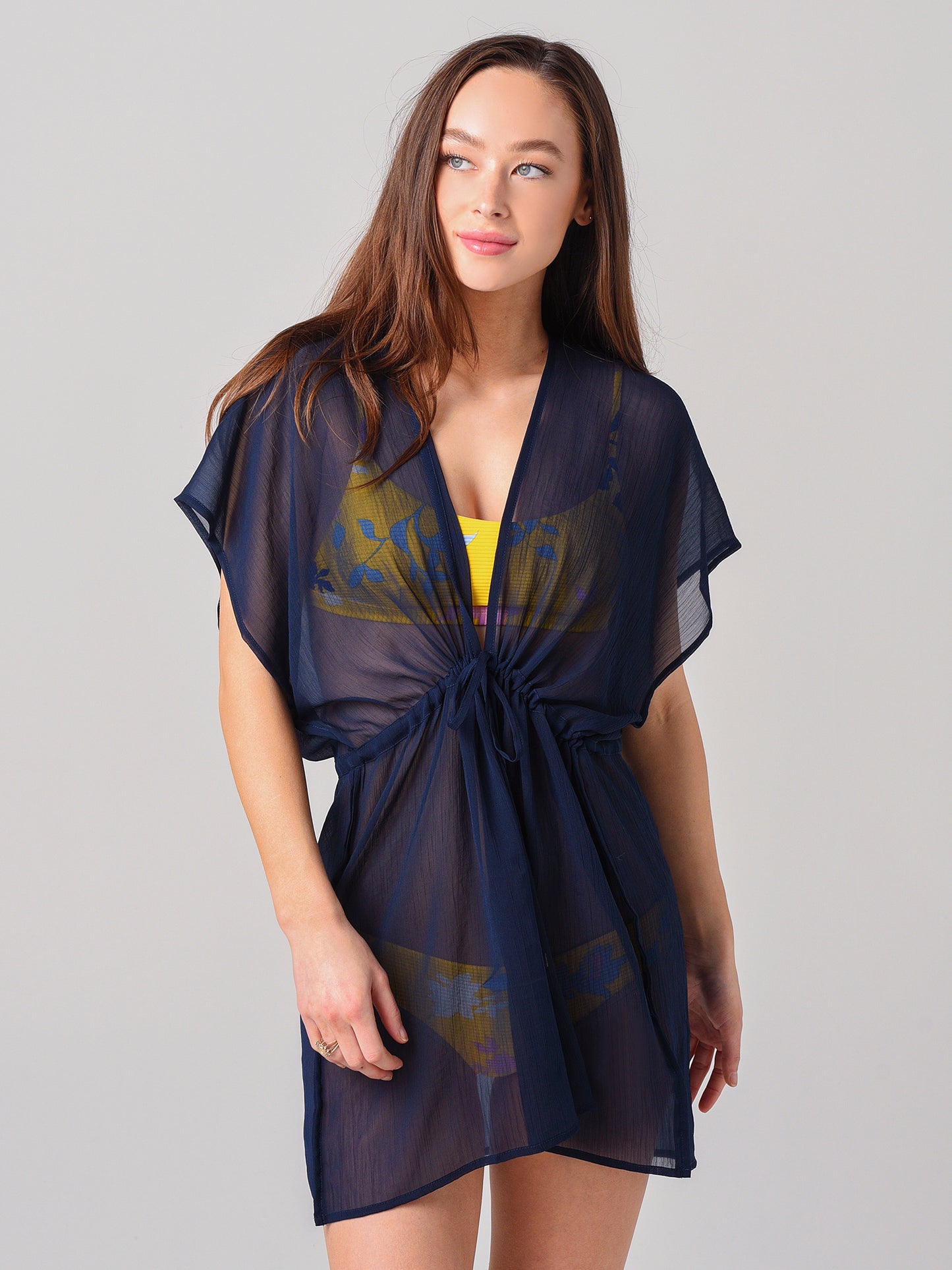 Echo Women's Solid Robe Cover-Up