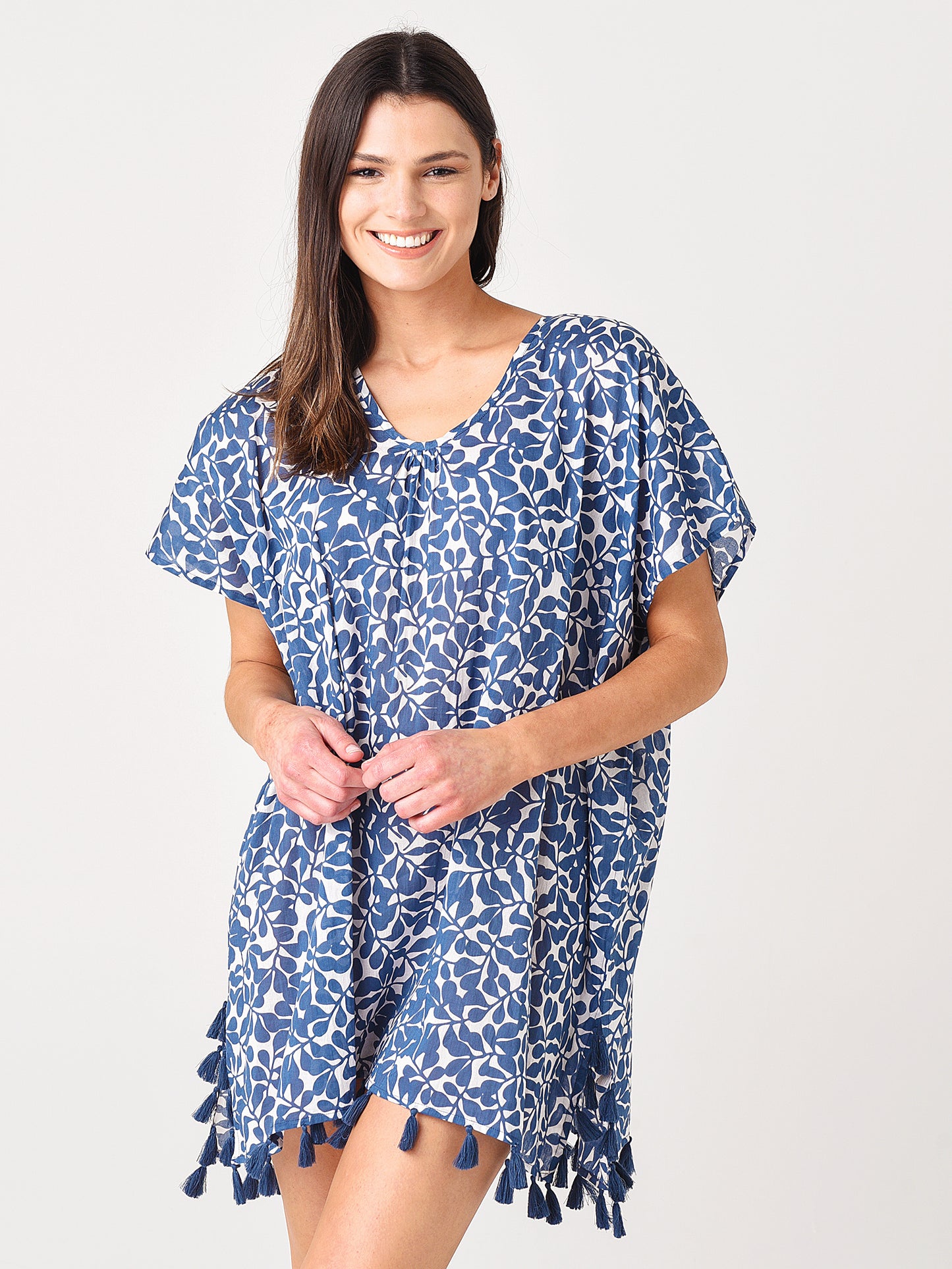 Echo Women's Climbing Vines Caftan - Saint Bernard
