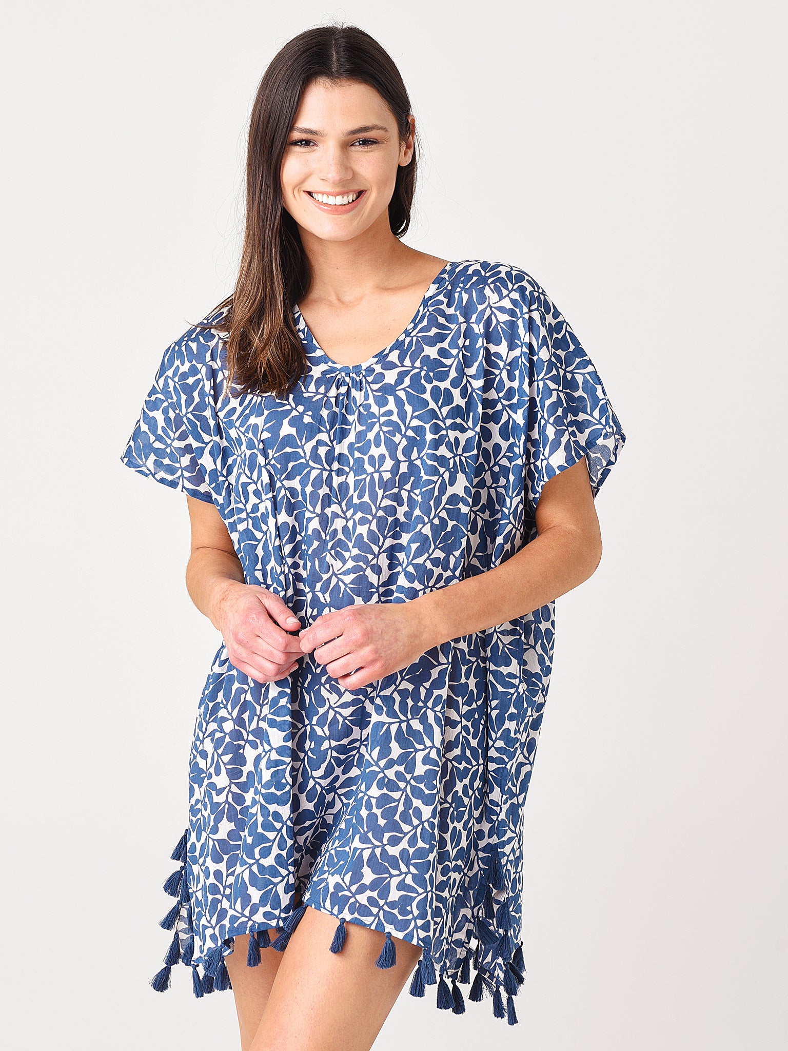 Echo Women's Climbing Vines Caftan - Saint Bernard