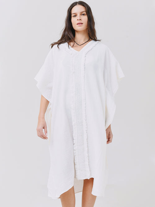 Echo Women's Lace Maxi Caftan