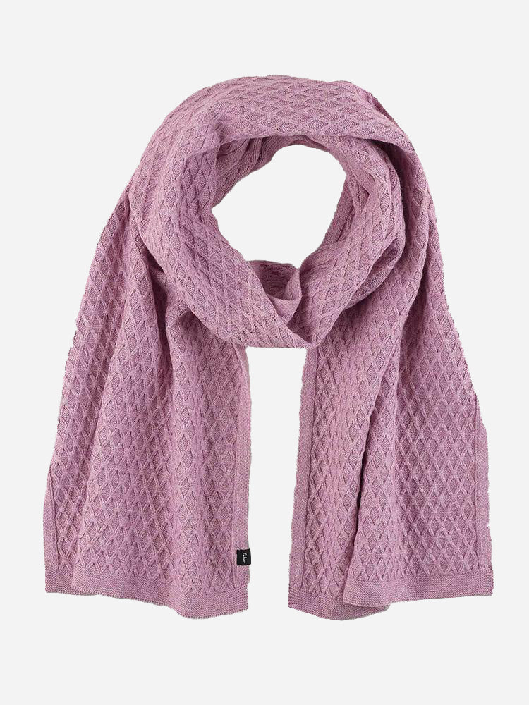 Echo Diamond Textured Muffler - Saint Bernard