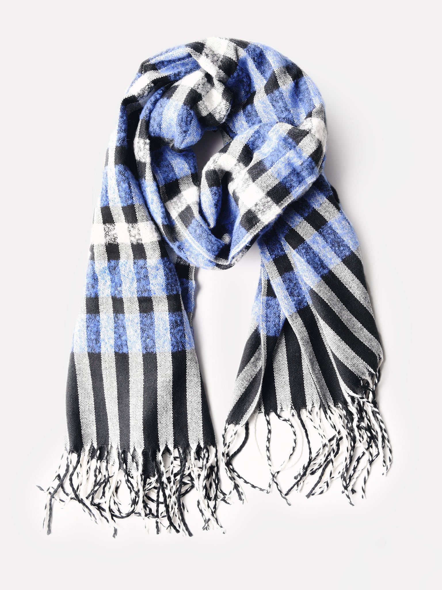 Echo Women's Boucle Stripe Scarf - Saint Bernard