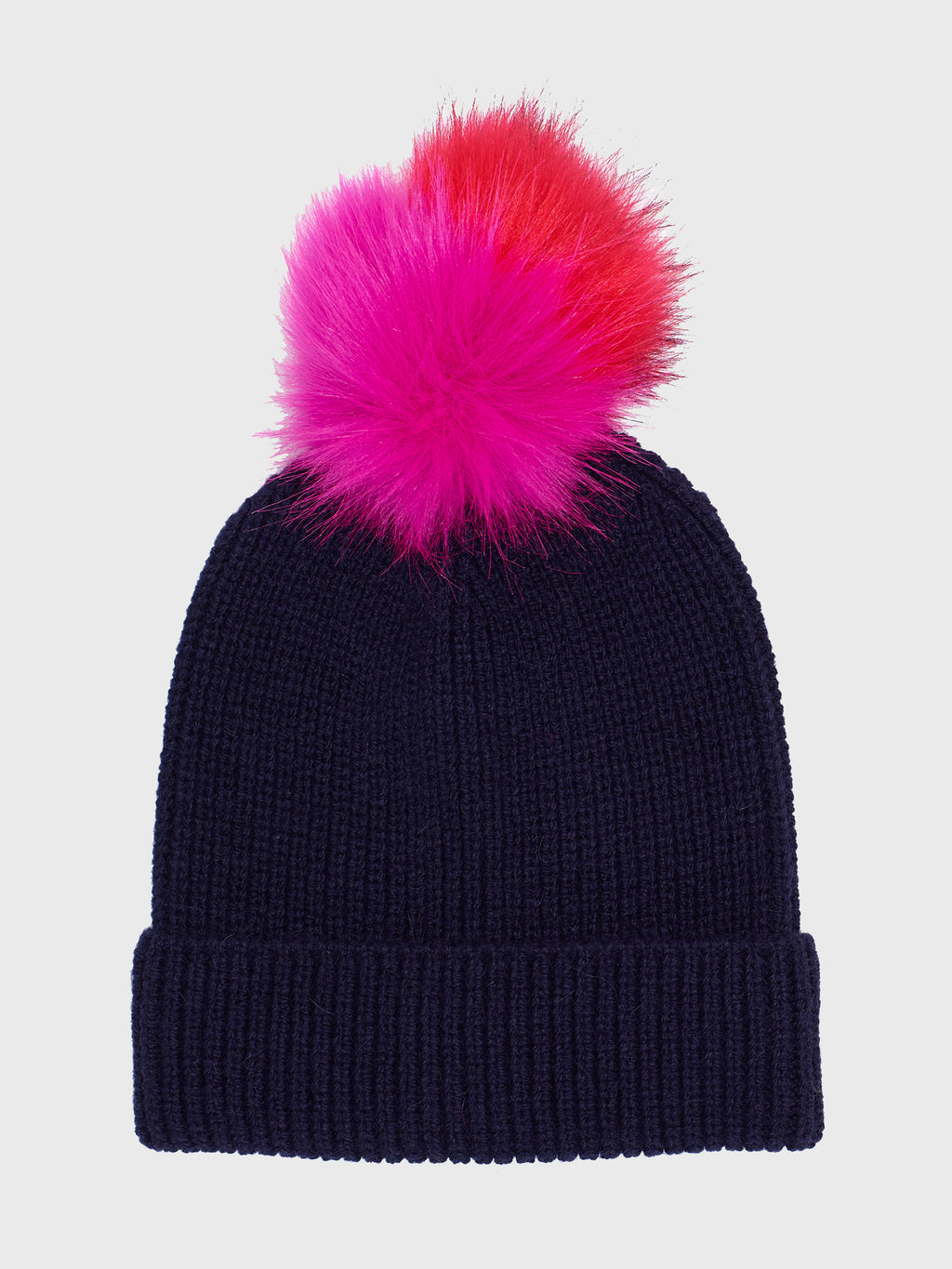 Echo Women's Ribbed Faux Fur Pom Hat - Saint Bernard
