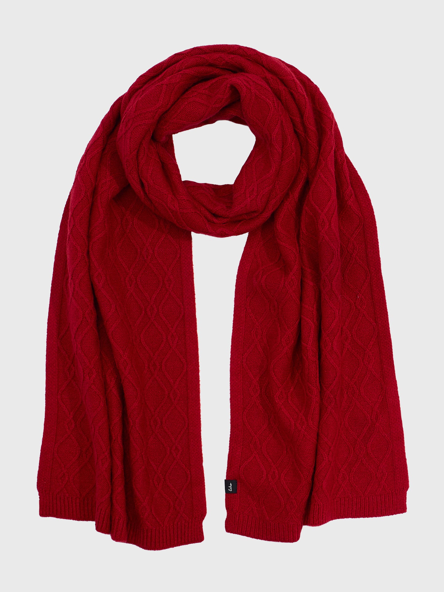 Echo Women's Recycled Cable Scarf