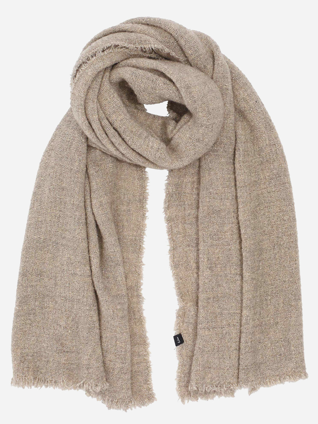Echo Women's Plush Boucle Scarf - Saint Bernard
