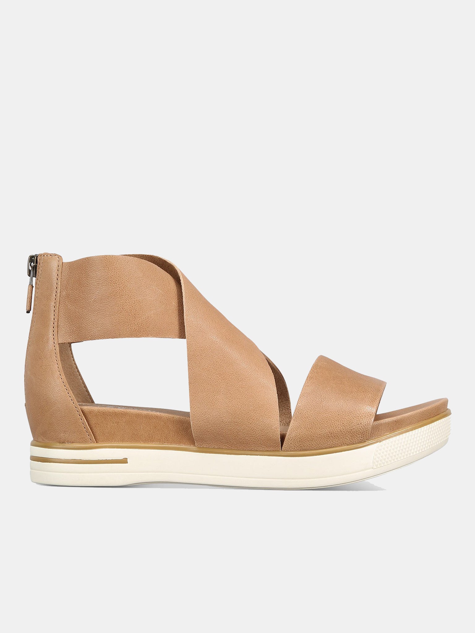 Eileen Fisher Sport Leather Sneaker Sandal - Saint Bernard