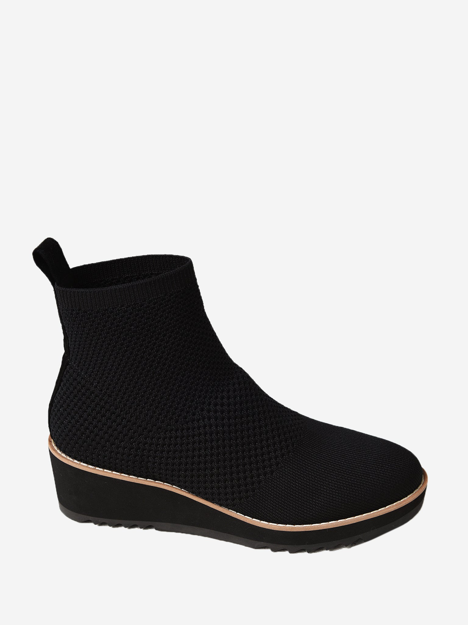 Eileen Fisher Shoes London Recycled Stretch Knit Bootie – saintbernard.com