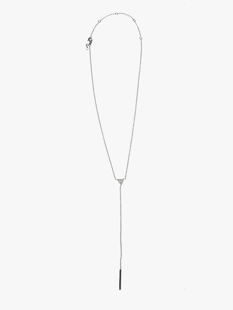 Erica Kleiman Triangle Lariot Necklace
