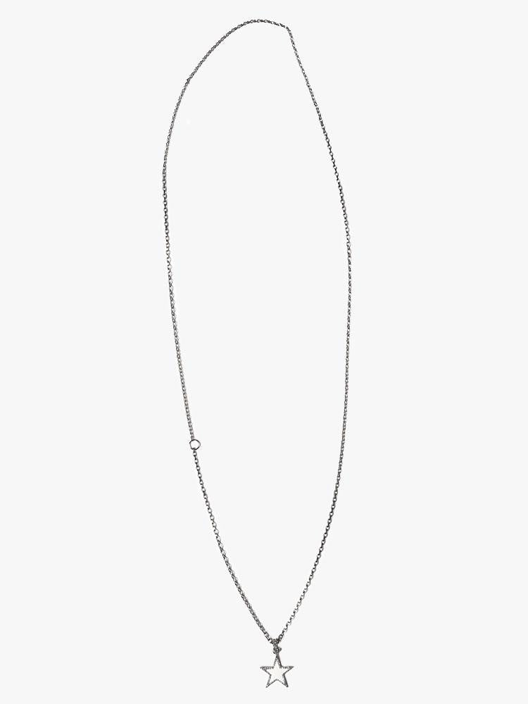 Erica Kleiman White Star Enamel Necklace - Saint Bernard