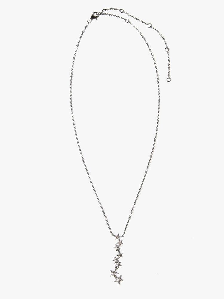 Erica Kleiman 8 Diamond Star Drop Necklace