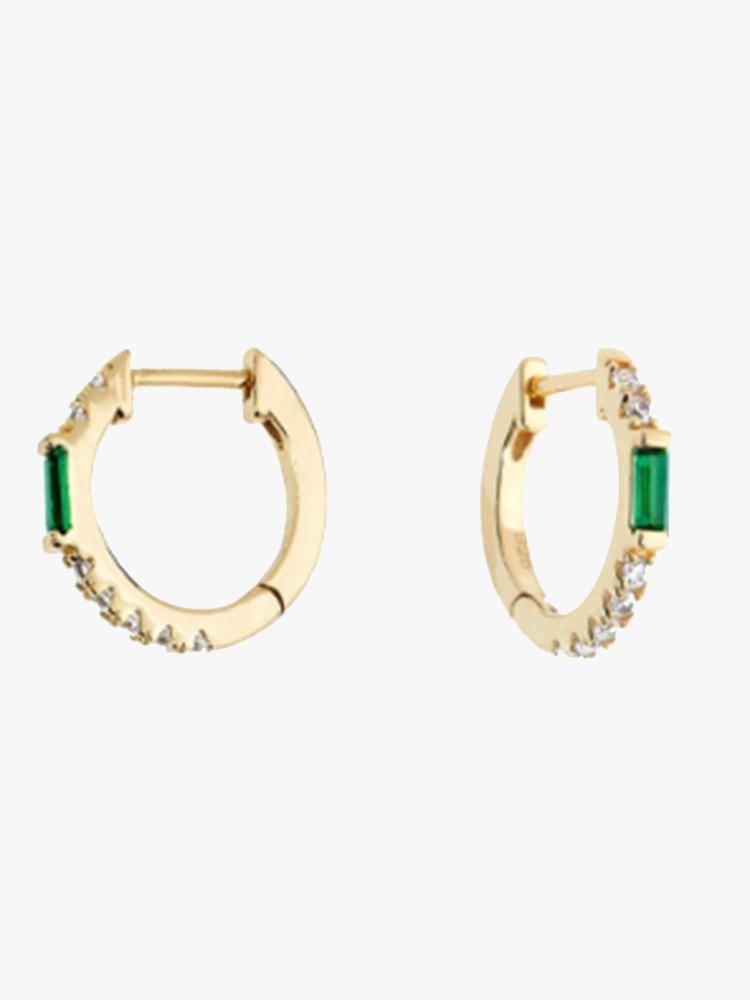 Shashi Emerald Baguette - Saint Bernard
