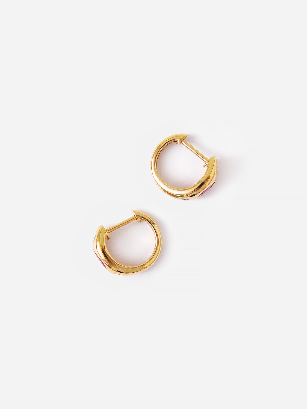 EMERALD HOOP DIAMONDSx14KYELLOWGOLDEMERALD-alt1