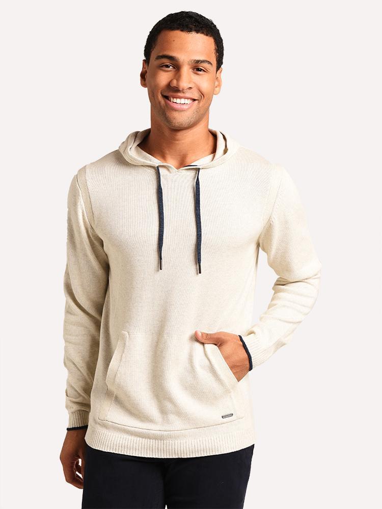 Rodd And Gunn Kingsley Park Knit Hoodie - Saint Bernard