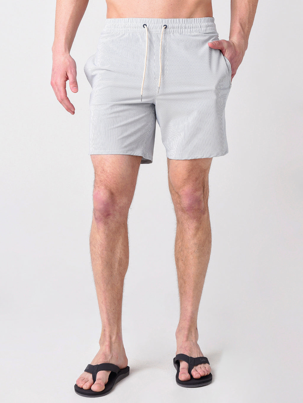 Quiksilver Men's Waterman The Deck 18" Volley Swim Trunks - Saint Bernard