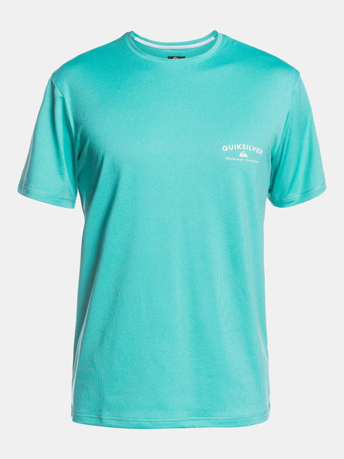 Quiksilver Men's Waterman Gut Check short Sleeve UPF 50 Surf Tee