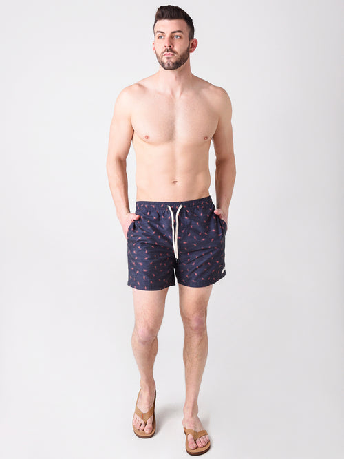 Quiksilver Men's Threads And Fins 17"  Volley Swim Trunk