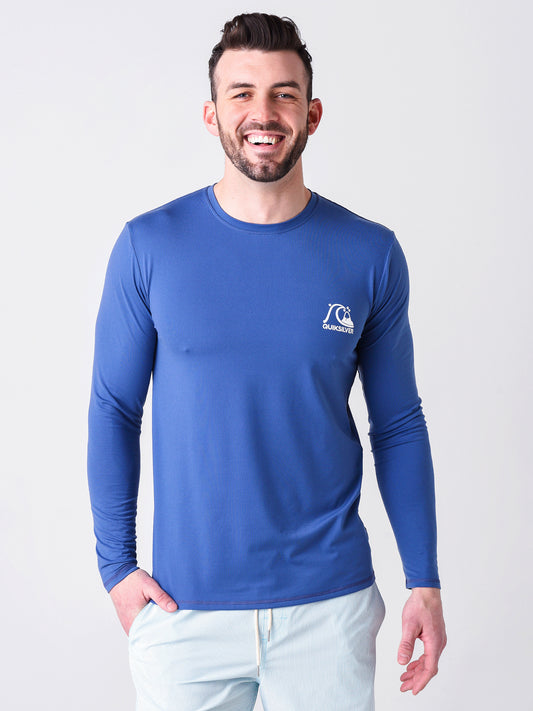 Quiksilver Men's Heritage Long Sleeve UPF 50 Surf T-Shirt