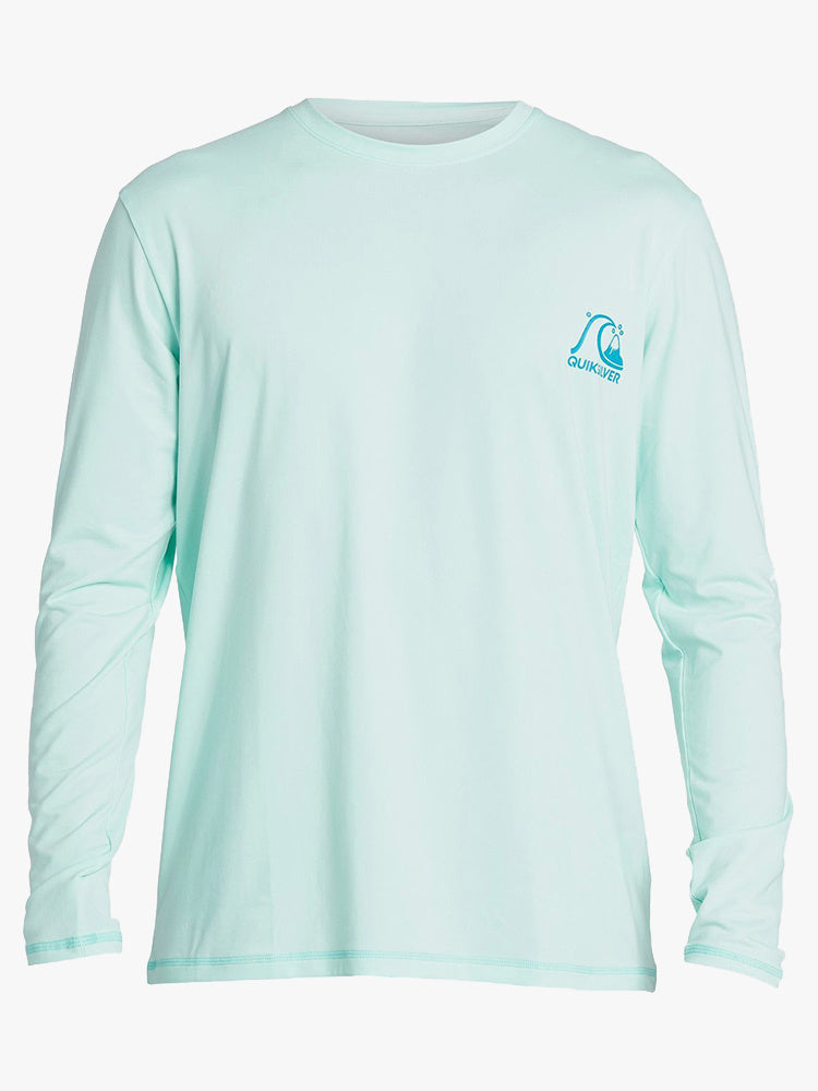 Quiksilver Men's Heritage Long Sleeve UPF 50 Surf T-Shirt - Saint Bernard
