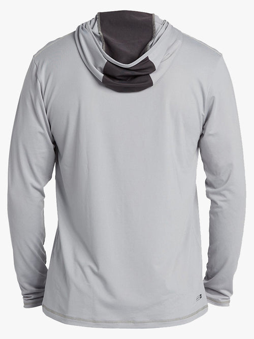 Quiksilver Men's Dredge Hooded Long Sleeve UPF 50 Rash Vest