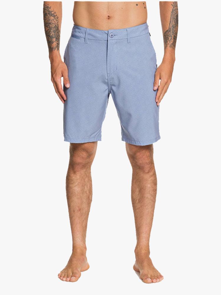 Quiksilver Men's Union Heather 20" Amphibian Board Short - Saint Bernard