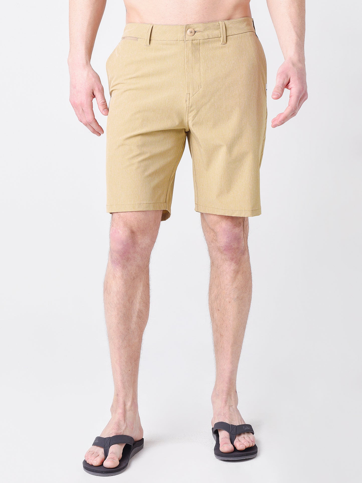 Quiksilver Men's Union Heather 20" Amphibian Board Short - Saint Bernard