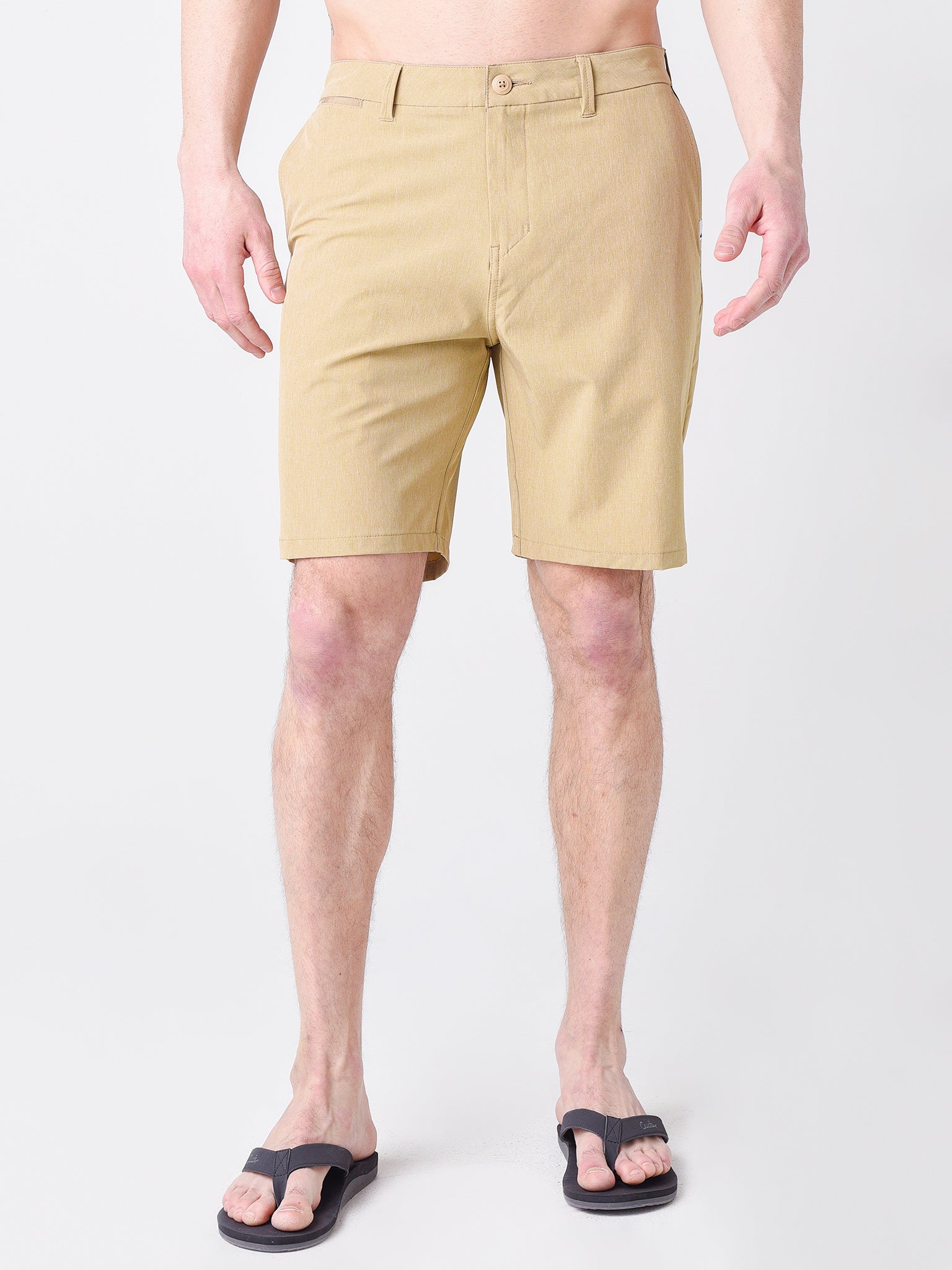 Quiksilver Men's Union Heather 20" Amphibian Board Short - Saint Bernard
