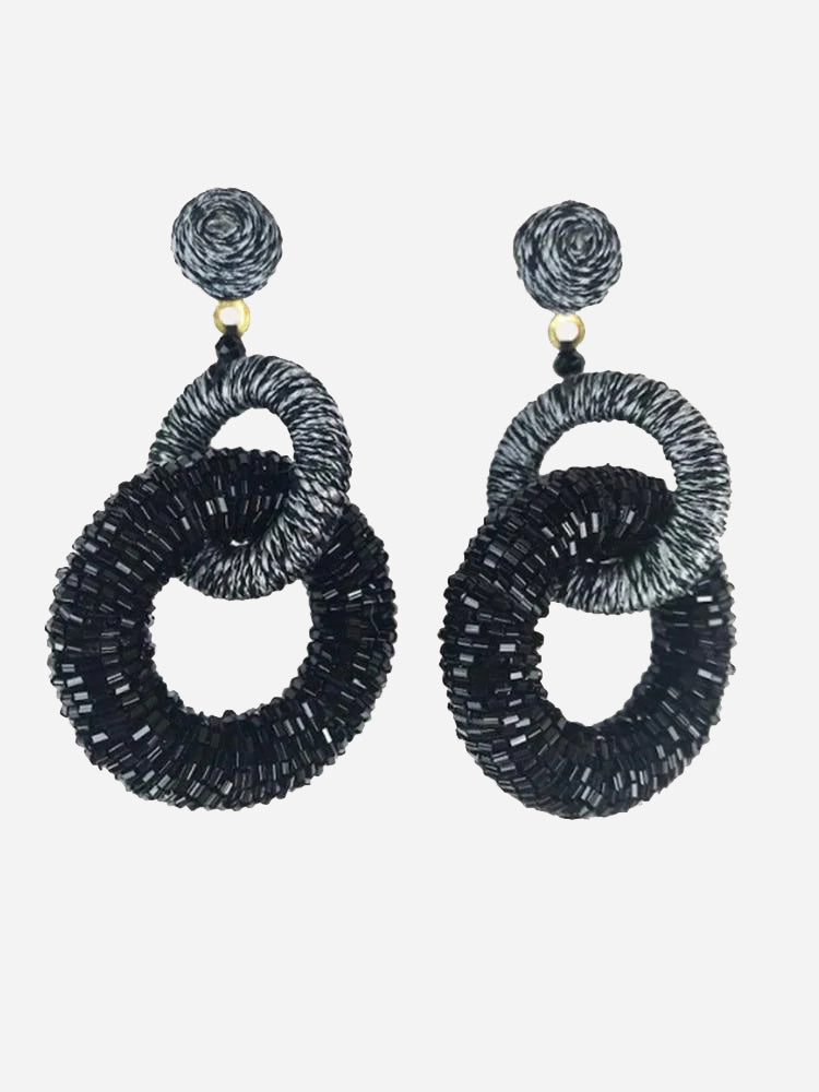 Allie Beads CAM Drop Earring - Saint Bernard