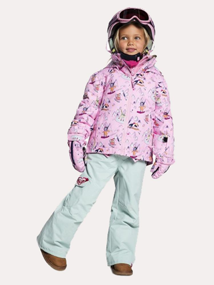 Roxy Little Girls' Mini Jetty Snow Jacket Saint Bernard