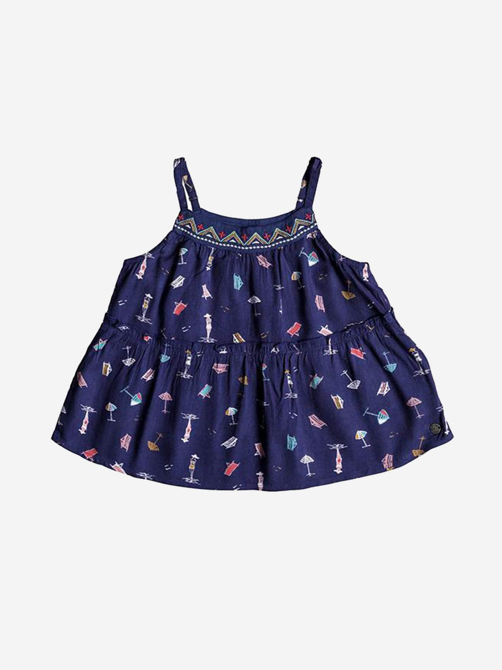 Roxy Girls' 2-6 All Your Heart Strappy Tank - Saint Bernard