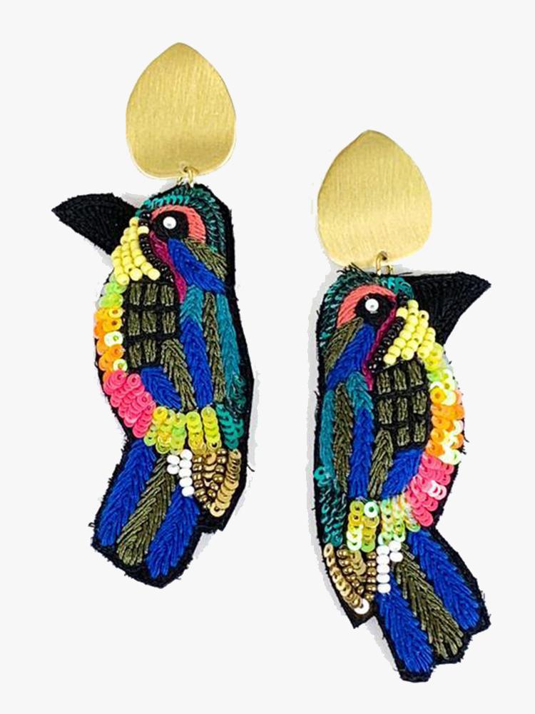 Allie Beads Parrot Earring