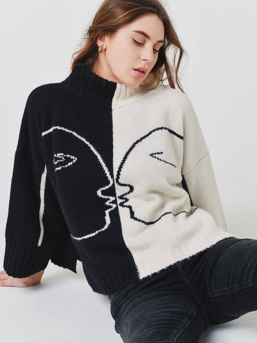 Eleven Six Women's Love Sweater - Saint Bernard