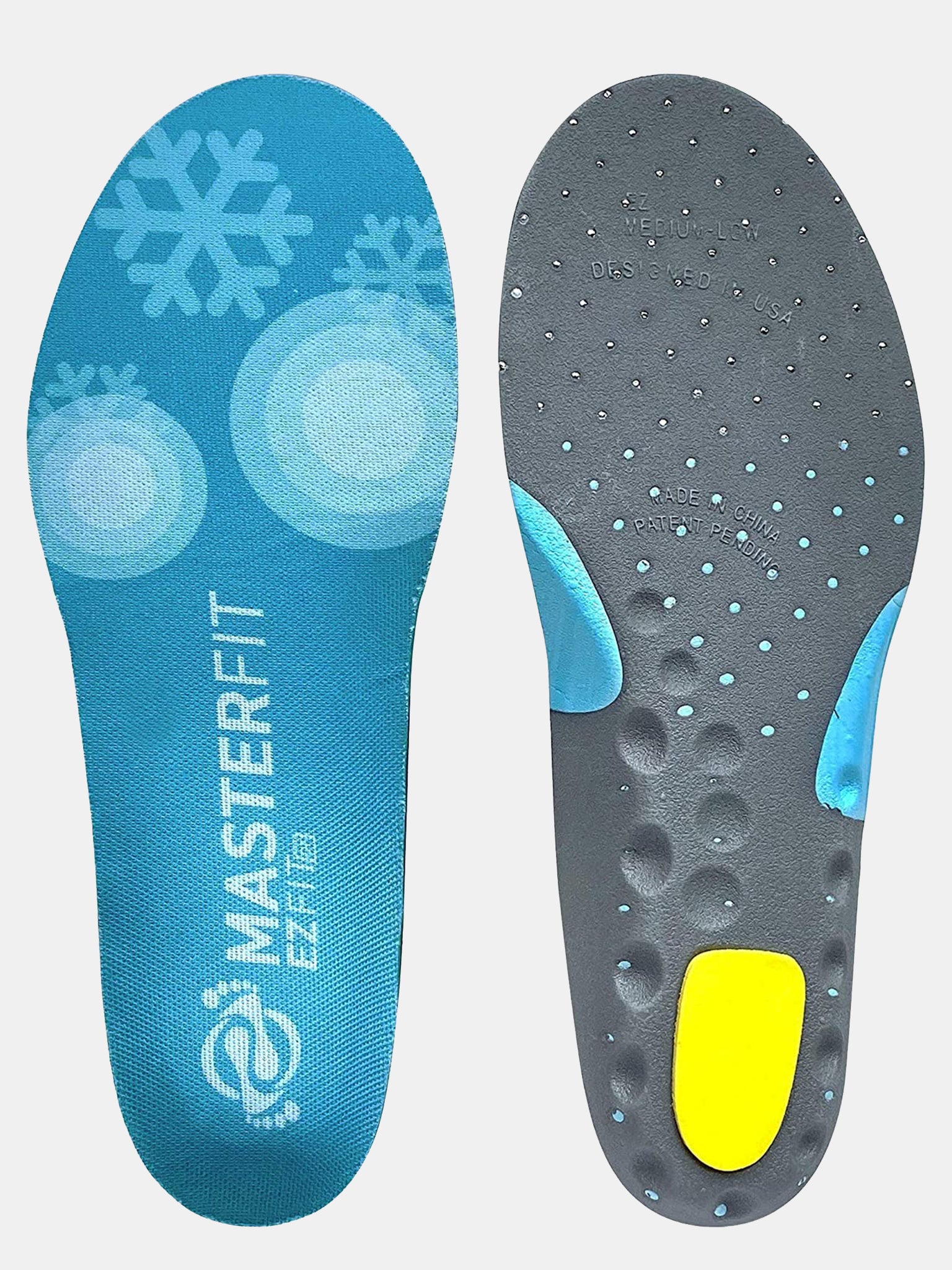 Master Fit EZ Fit QF Snowsports Low Volume Insole - Saint Bernard