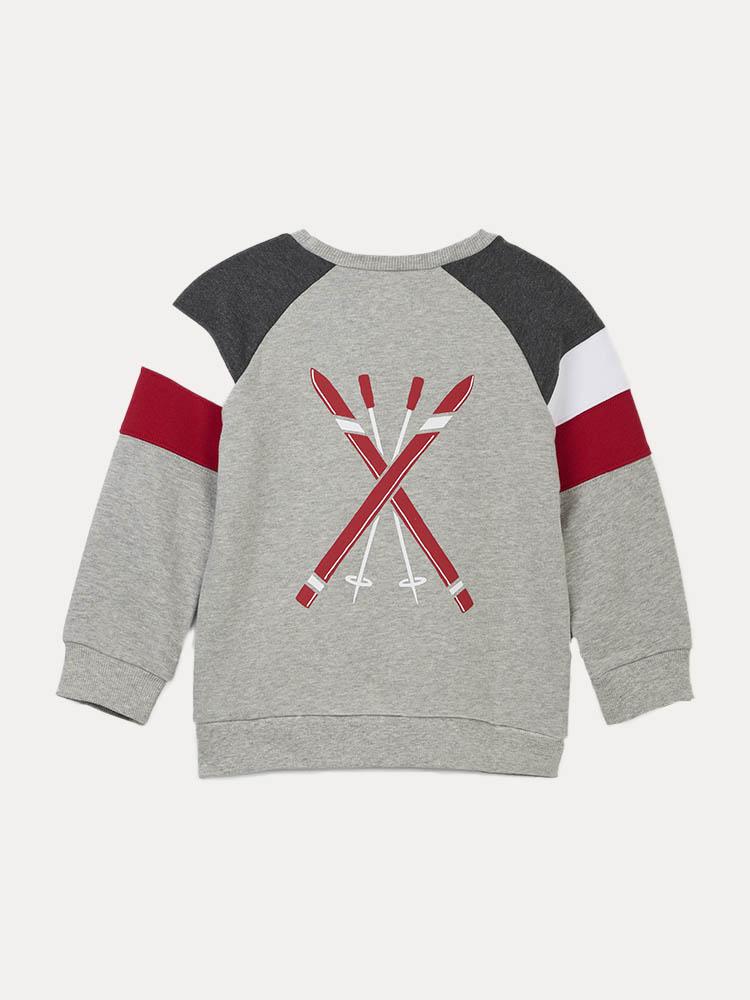 Hatley Little Boys' Ski Club Pullover - Saint Bernard