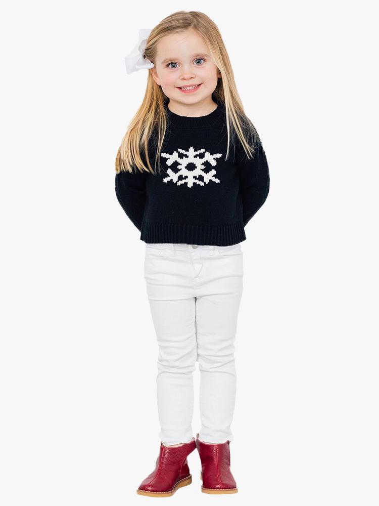 Sail to Sable Snowflake Sweater - Saint Bernard