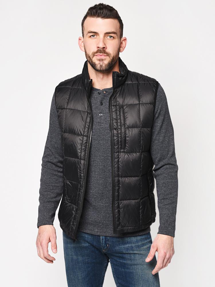 The Normal Brand Men’s Packable Down Vest - Saint Bernard