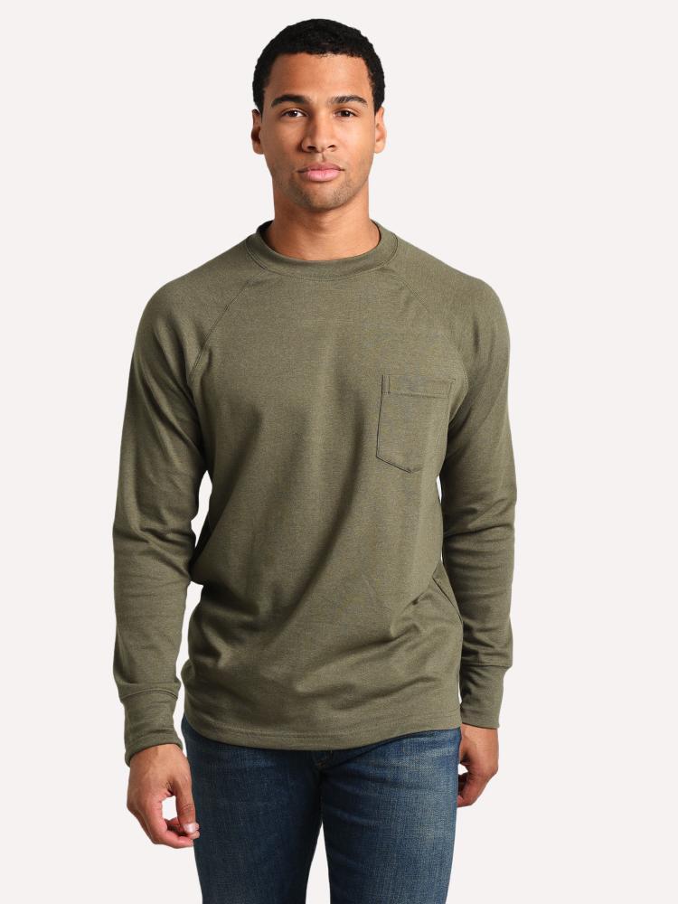Men’s The Normal Brand Puremeso Crew Pullover - Saint Bernard