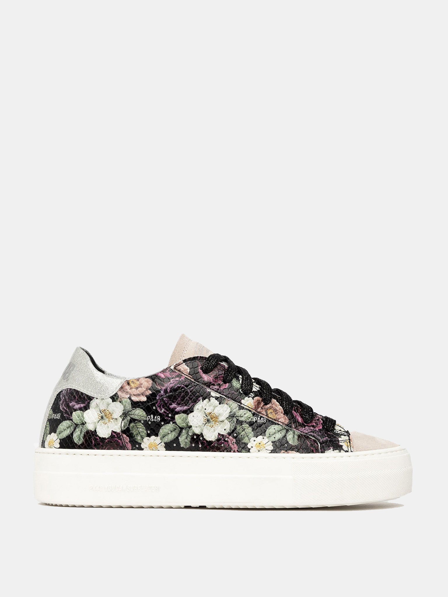 P448 Women's Thea Flower Sneakers - Saint Bernard