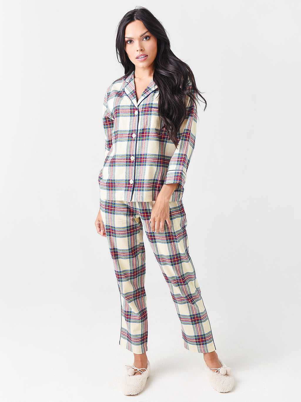 Sleepy Jones Women's Marina Pajama Set - Saint Bernard