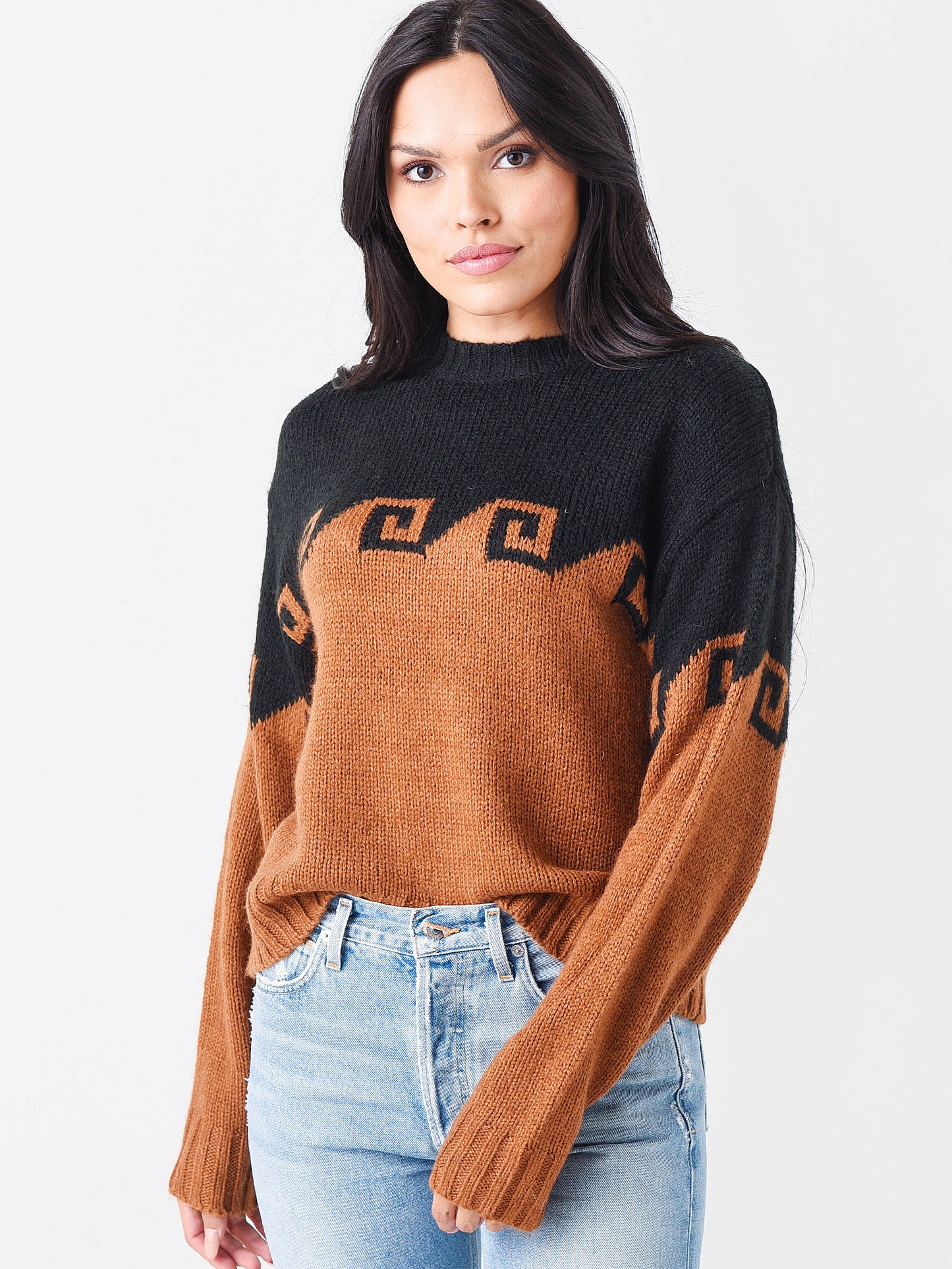 Rebecca Minkoff Women's Aztec Sweater - Saint Bernard