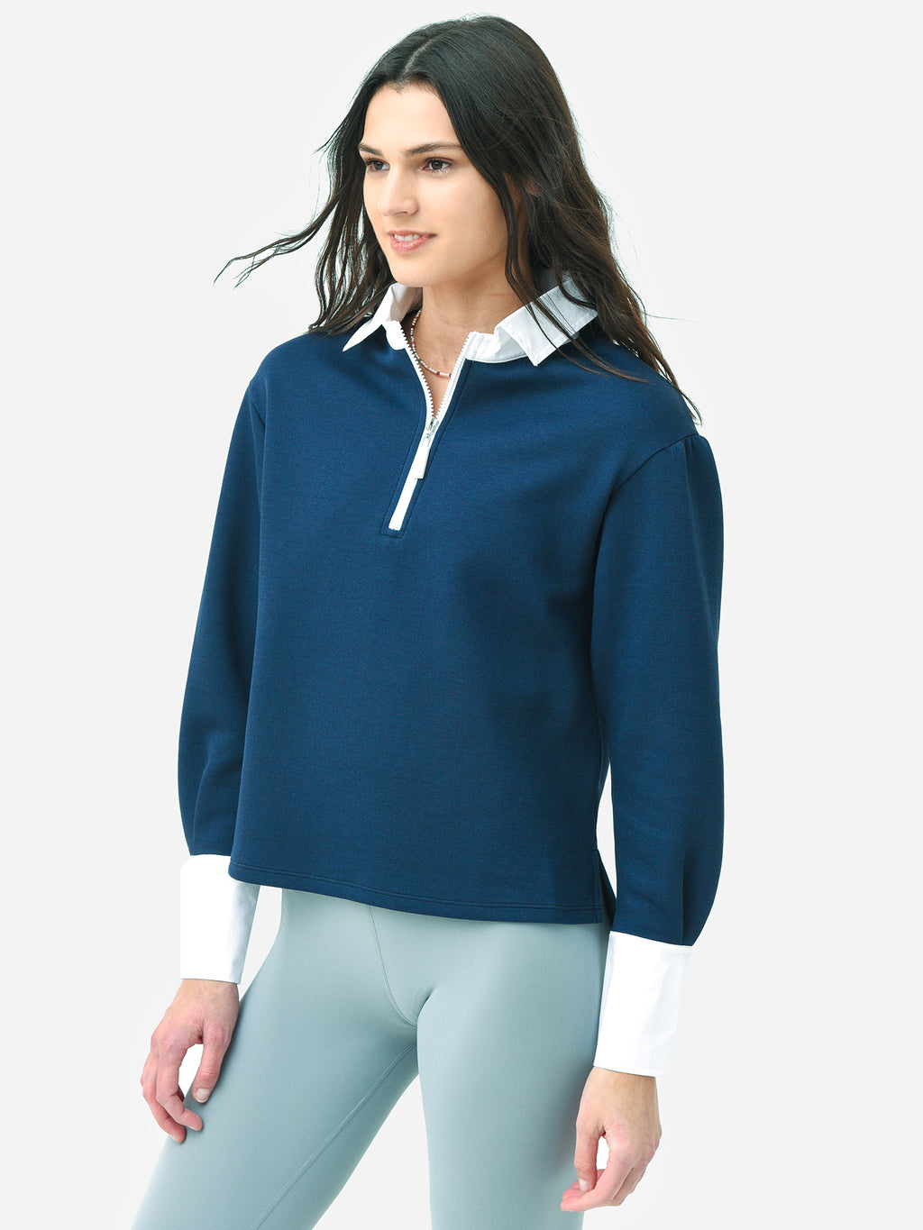 Addison Bay Women's Rara Rugby Pullover - Saint Bernard